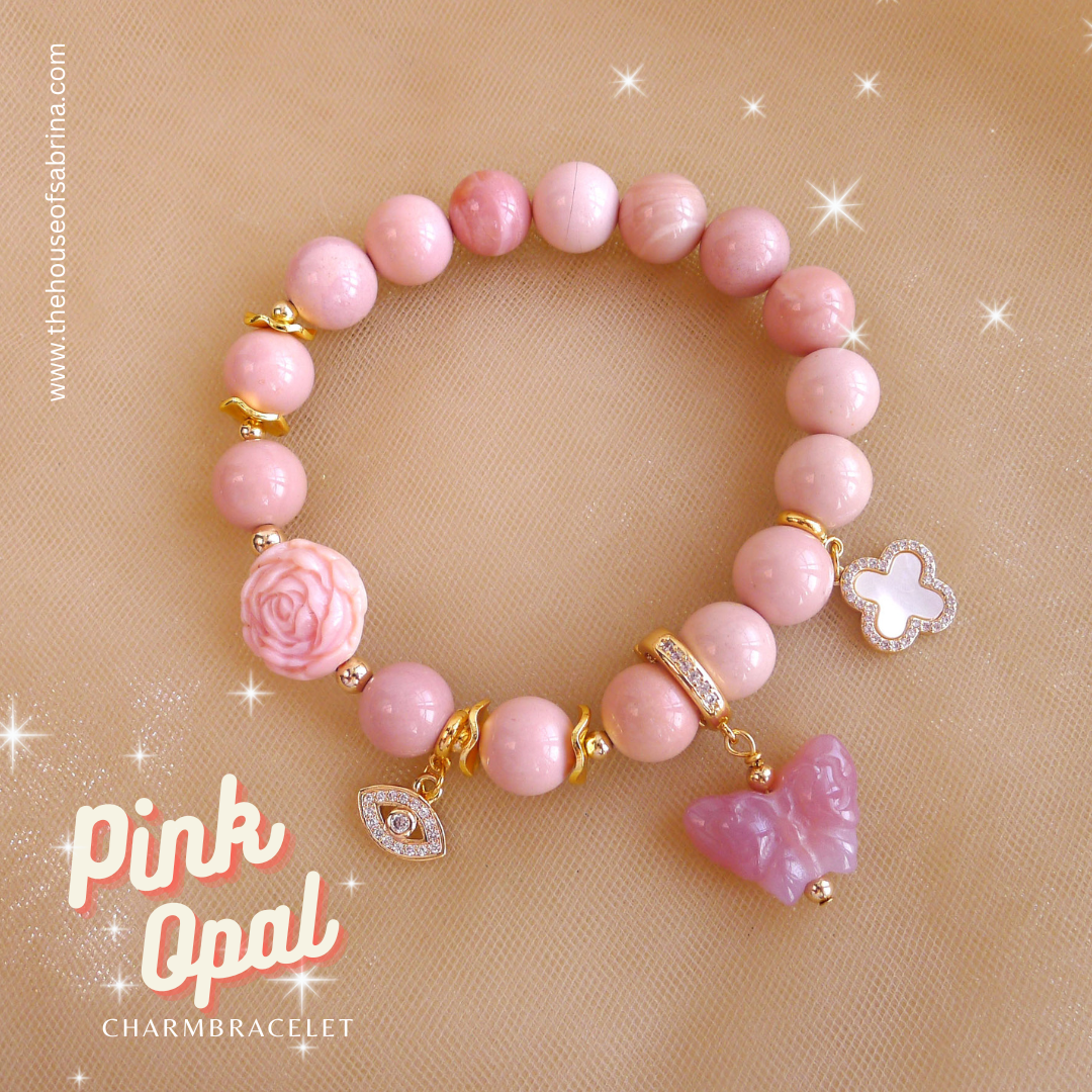 PINK OPAL CHARMBRACELET