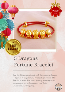 FIVE DRAGONS FORTUNE BRACELET
