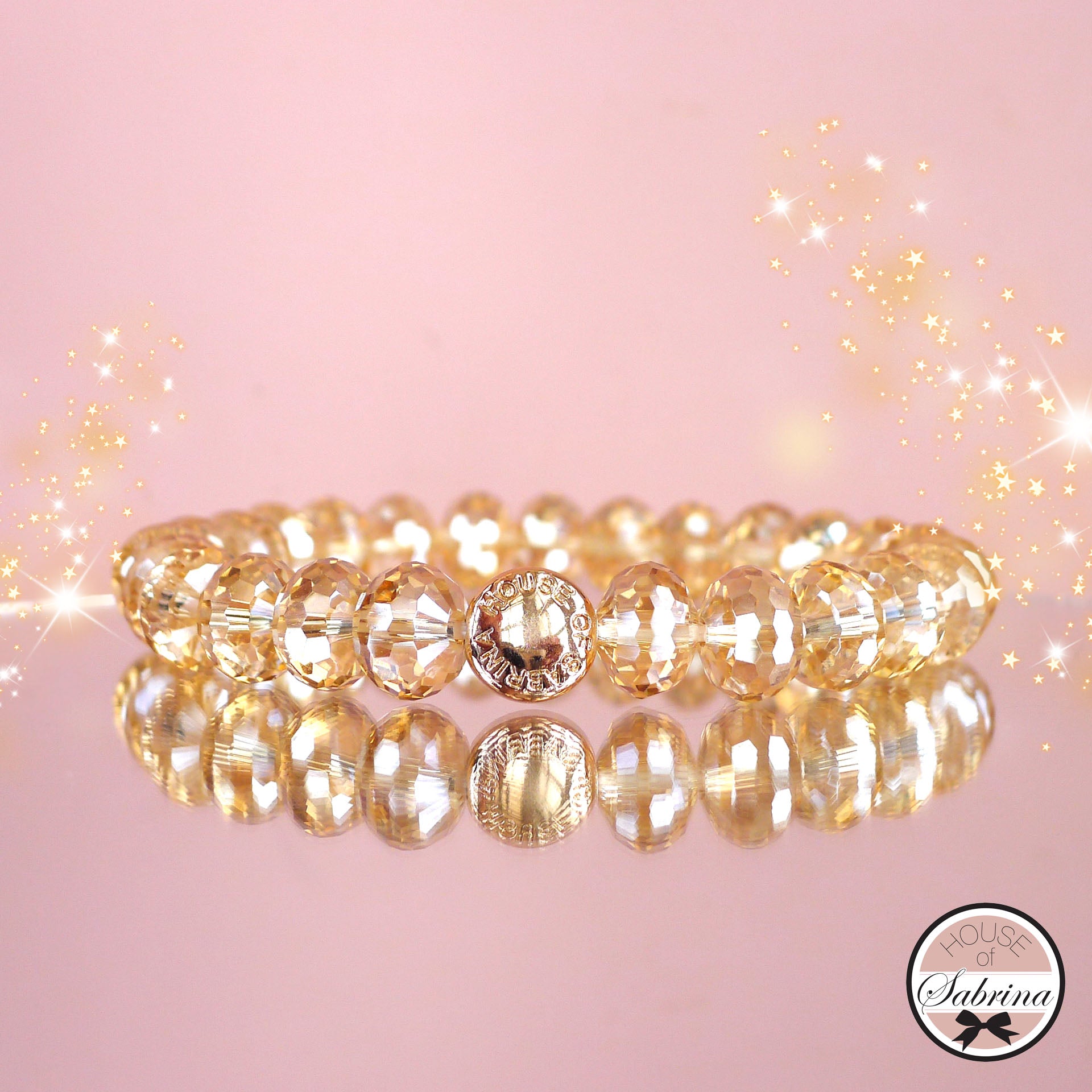 GOLDEN AURA QUARTZ RHONDELLE BRACELET