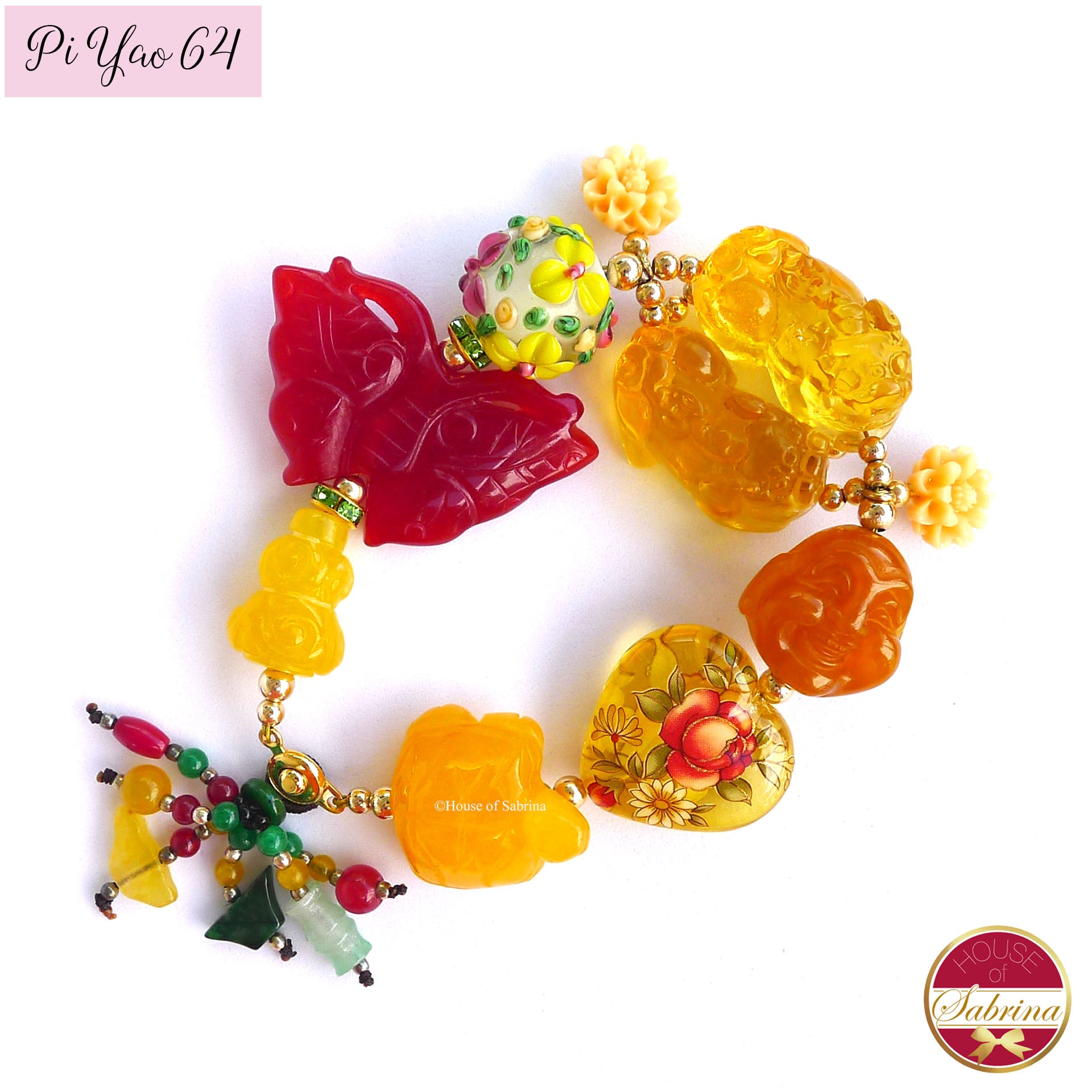 PI YAO  64 - LUCKY CHARM BRACELET