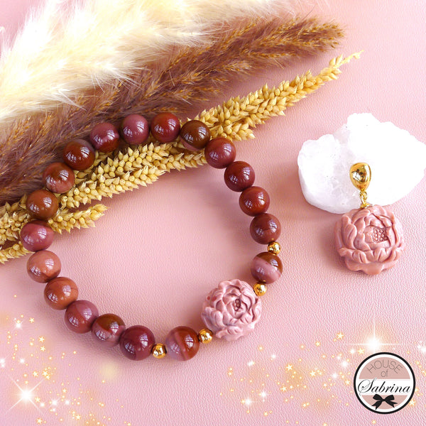 PEONY ALASHAN AGATE SET