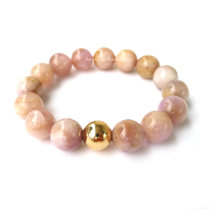 Kunzite Power Gemstone Bracelet