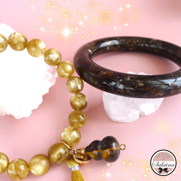 BLACK GOLDEN MICA SET
