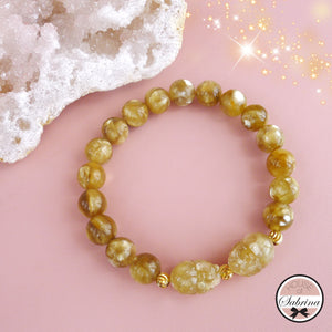 HIGH GRADE GOLDEN MICA PIXIU BRACELET