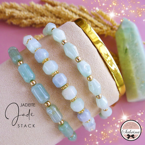 JADEITE JADE GEMSTONE BRACELET
