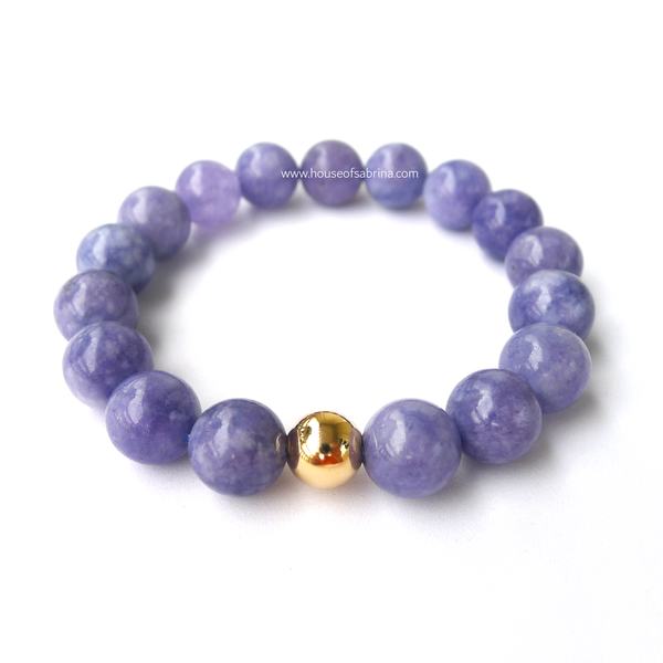Angelite Power Gemstone Bracelet