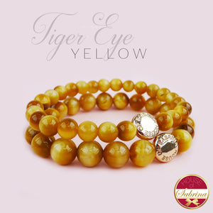 YELLOW TIGER EYE GEMSTONE BRACELET